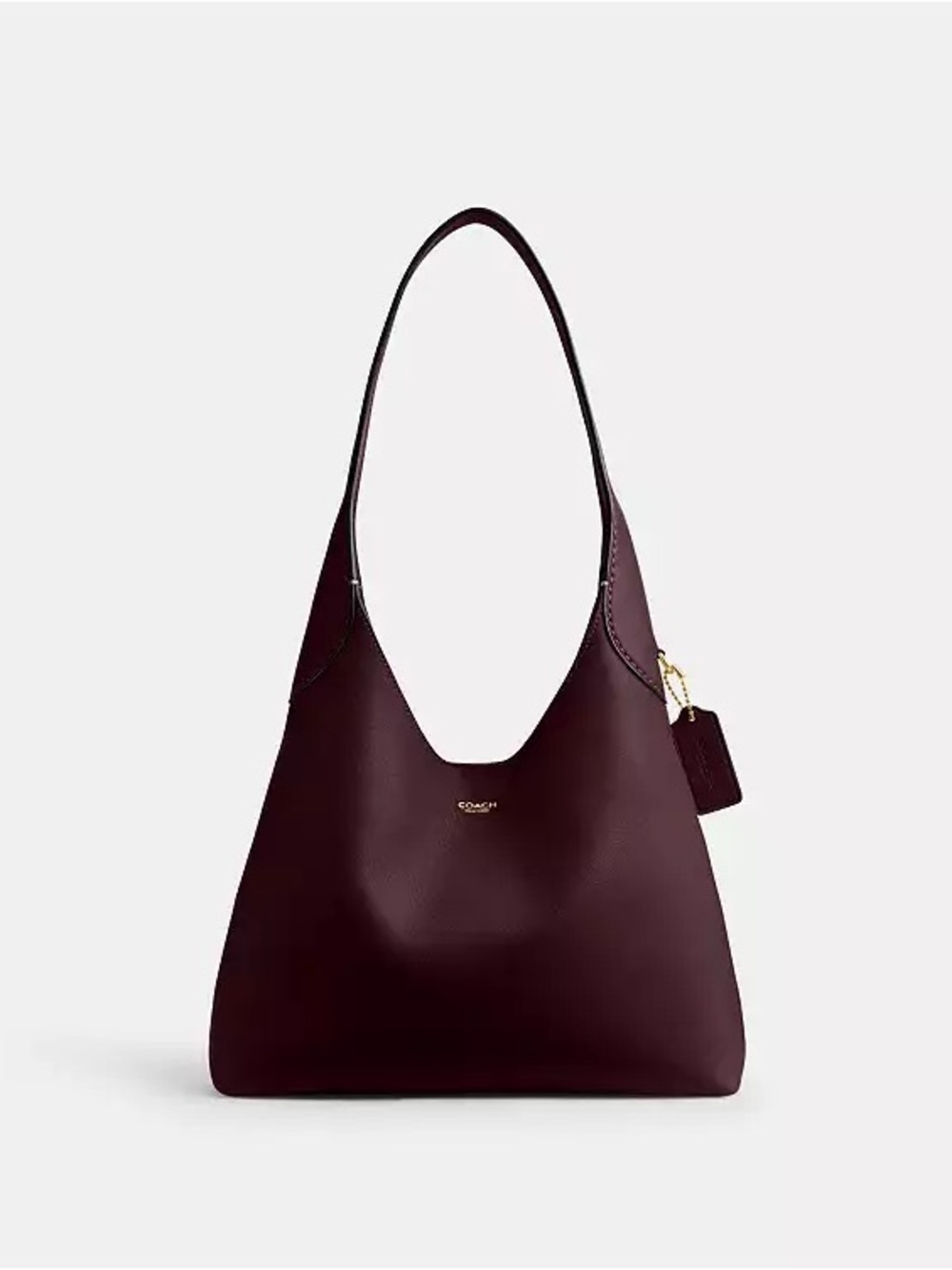 Coach Brooklyn Bag 28 in Merlot🍷 Discontinued color - Picture 5 of 6
